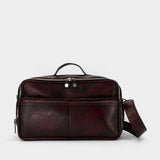 Camero Duffle Old Shoulder Bag - Acne Studios - Leather - Burgundy