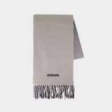 L'echarpe Moisson - Jacquemus - Wool - Grey