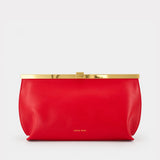 Anine Clutch - ANINE BING - Leather - Red
