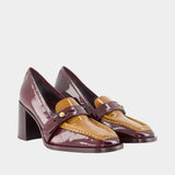 Astor 75 Pumps - Zimmermann - Leather - Burgundy