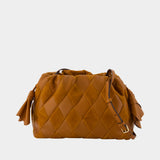 Cloud 91 Medium Clutch - Zimmermann - Leather - Brown