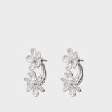 Daisy Wild Statement Earrings - Marc Jacobs - Metal - Silver