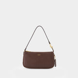 Natural Plaza Shoulder Bag - Coach - Leather - Brown