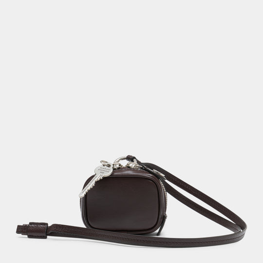 Camero Clip Shoulder Bag - Acne Studios - Leather - Brown