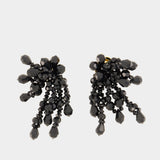 Chandelier Earrings - Simone Rocha - Synthetic - Black
