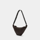 Western Studs Medium Croissant Bag - Lemaire - Leather - Brown