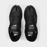 Maison Margiela X Reebok Sneakers in Black Leather