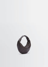 Mini Fortune Croissant Purse - Lemaire - Leather - Brown