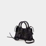 Le City Nano Bag - Balenciaga - Leather - Black