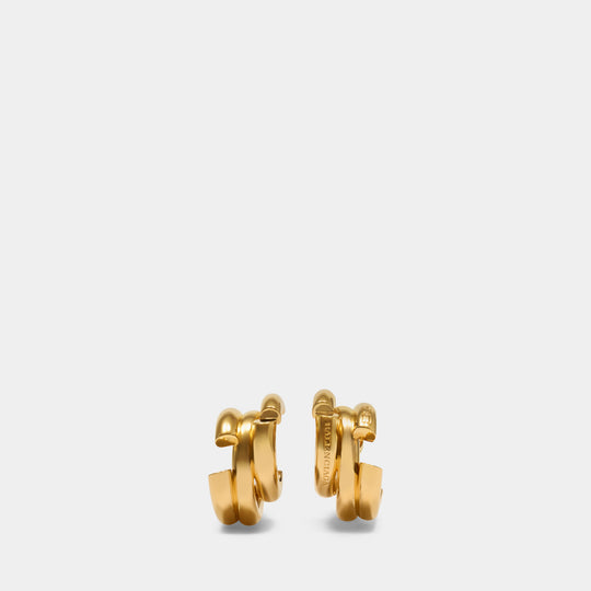 Saint Germain Earrings - Balenciaga - Metal - Gold