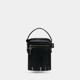Camero Kit Fringe Shoulder Bag - Acne Studios - Leather - Black