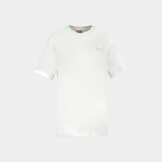 Gots Signature T-Shirt - Kenzo - Cotton - White