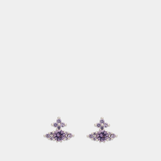 Feodorita Earrings - Vivienne Westwood - Metal - Purple