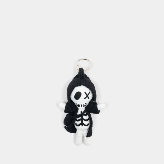 Booette T-Bar Sling Bag Accessory - Alexander McQueen - Cotton - Black