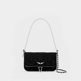 Rock Nano Western Used Crossbody - Zadig & Voltaire - Leather - Black