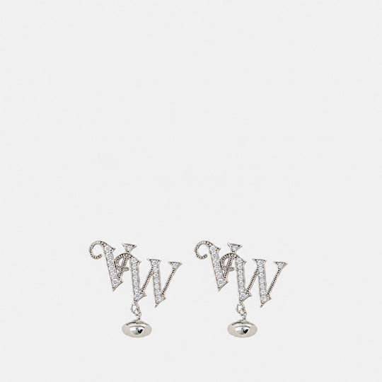 Vw Earrings - Vivienne Westwood - Metal - Silver
