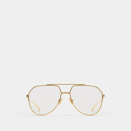 Bv1465s Sunglasses - Bottega Veneta - Metal - Gold