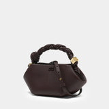 Bou Mini Handbag - Ganni - Synthetic - Brown
