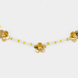 Daisy Beaded Station Necklace - Marc Jacobs - Metal - Gold