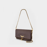 Rock Grained Crossbody - Zadig & Voltaire - Leather - Brown