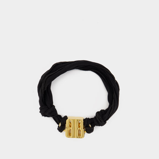 Nano Ribbon Bb Bracelet - Balenciaga - Metal - Gold