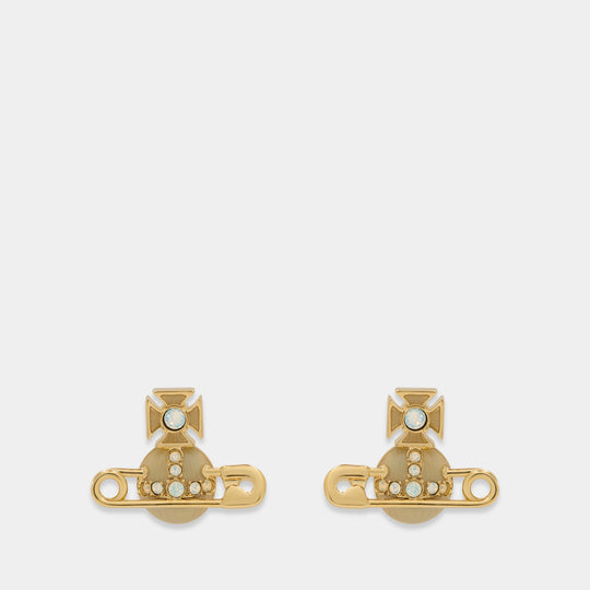 Kitty Earrings - Vivienne Westwood - Metal - Gold