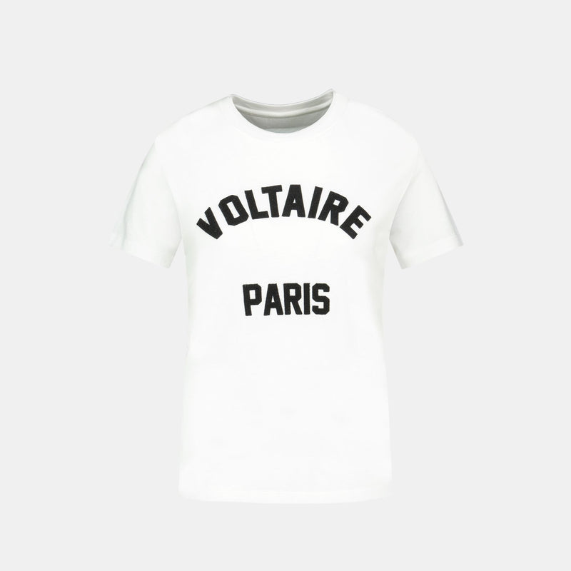 Alys Hc Voltaire Paris T-Shirt - Zadig & Voltaire - Cotton - White