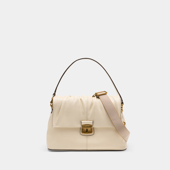 The Messenger Crossbody - Marc Jacobs - Leather - White