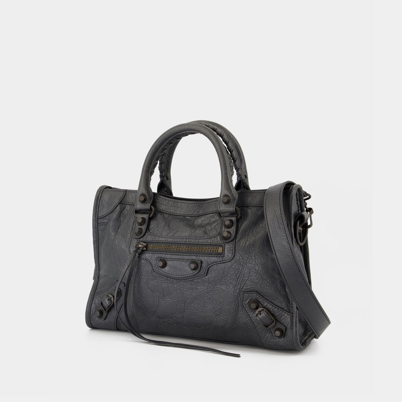 Le City Small Purse - Balenciaga - Leather - Grey