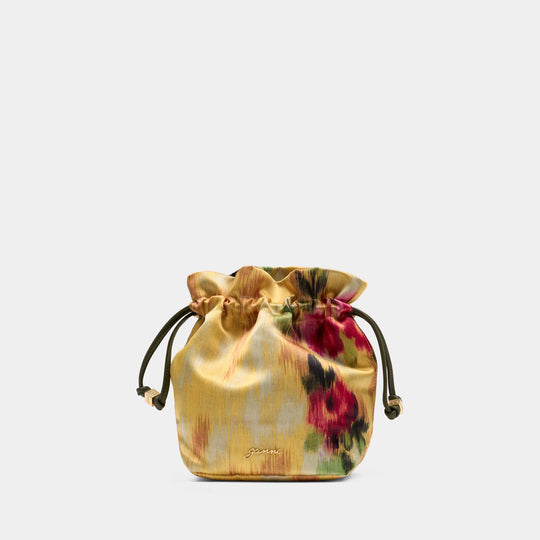 Pouch Purse - Ganni - Synthetic - Multicolor