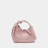 Hobo Mini Grained - Ganni - Synthetic - Pink