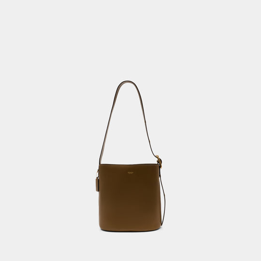 Bleecker Shoulder Bag - Coach - Leather - Khaki
