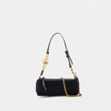 Cindy Small Shoulder Bag - Vivienne Westwood - Wool - Black