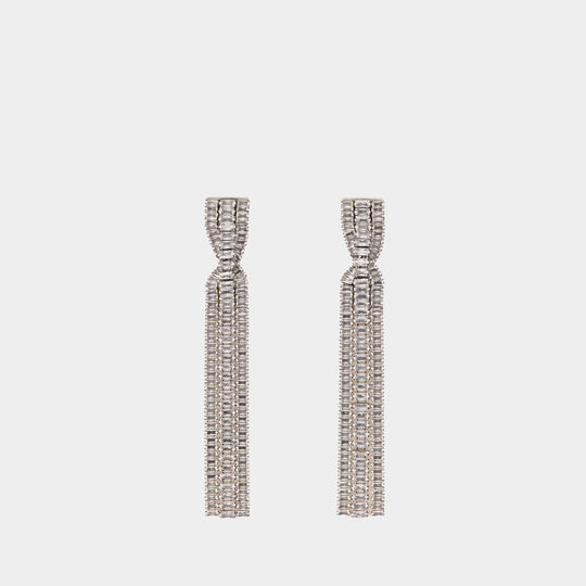 Long Earrings - Isabel Marant - Metal - Silver