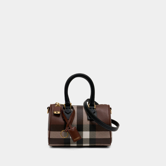 Ll Mini Bowling Purse - Burberry - Synthetic - Brown