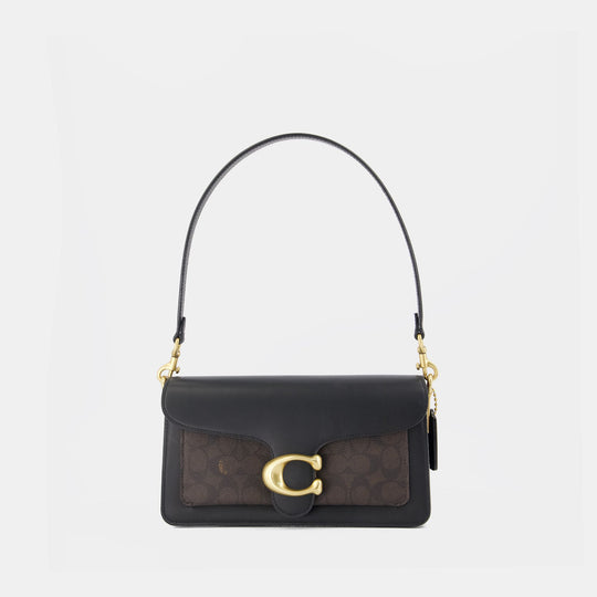 Signature Tabby 26 Shoulder Bag - Coach - Leather - Black