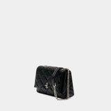 The Slim Dual Chain Shoulder Bag - Marc Jacobs - Leather - Black