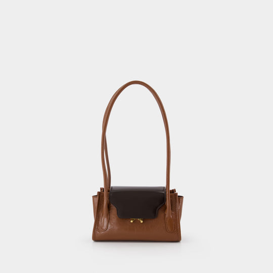 Trunkette Mini Shoulder Bag - Marni - Leather - Brown