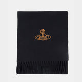 30x236 Scarf - Vivienne Westwood - Wool - Black