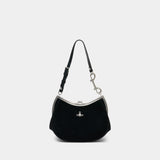 Charm Frame Shoulder Bag - Vivienne Westwood - Leather - Black