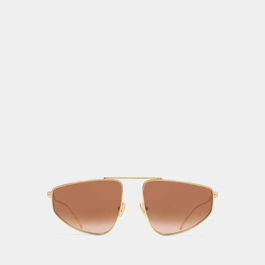 Bv1466s Sunglasses - Bottega Veneta - Metal - Gold