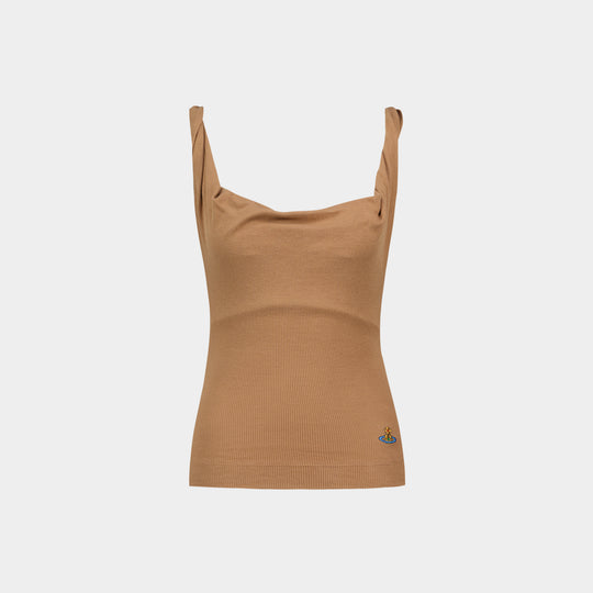 Anna Top - Vivienne Westwood - Viscose - Brown