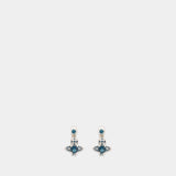 Maitena Earrings - Vivienne Westwood - Metal - Blue