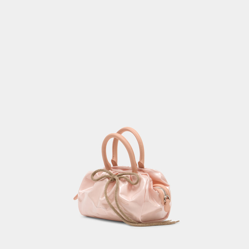 Mini Gathered Top Handle Bag - Simone Rocha - Synthetic - Pink