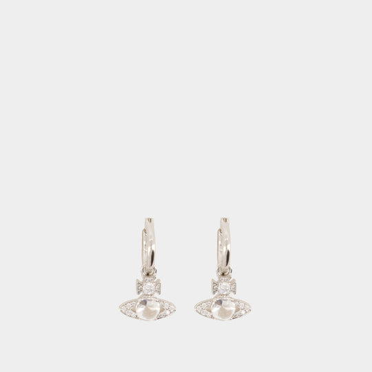 Ondina Hoop Earrings - Vivienne Westwood - Metal - Silver