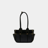 Posy Small Shoulder Bag - Ganni - Leather - Black