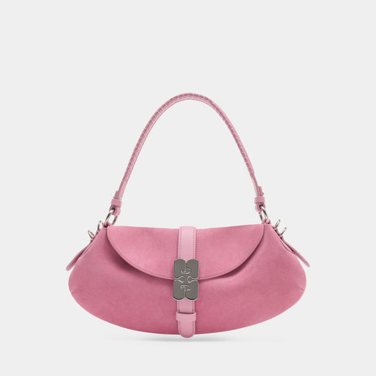 B Kat Shoulder Bag - Ganni - Synthetic - Pink