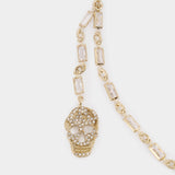 Pave' Skull Bracelet - Alexander McQueen - Metal - Gold