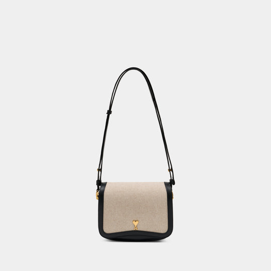 Paris Paris Shoulder Bag - AMI Paris - Canvas - Multicolor