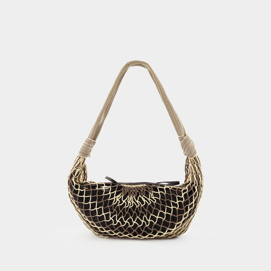 Fortune Croissant Filt Crossbody - Lemaire - Leather - Beige